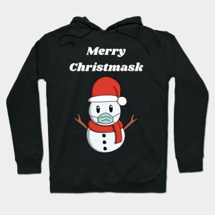 Merry Christmasks Snowman Hoodie